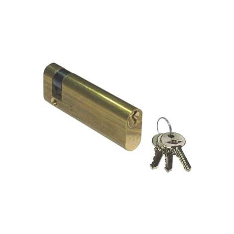 Cylindre demi-ovale pour barres anti-panique Nf150 - mm.76 décentralisé (60x16) (NF150)