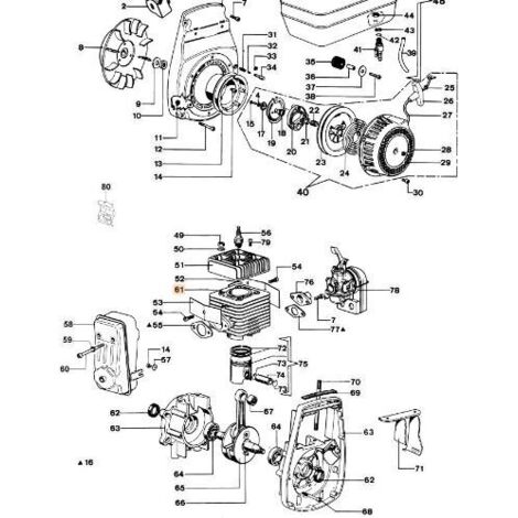 CYLINDRE D'ORIGINE EMAK 302000039R
