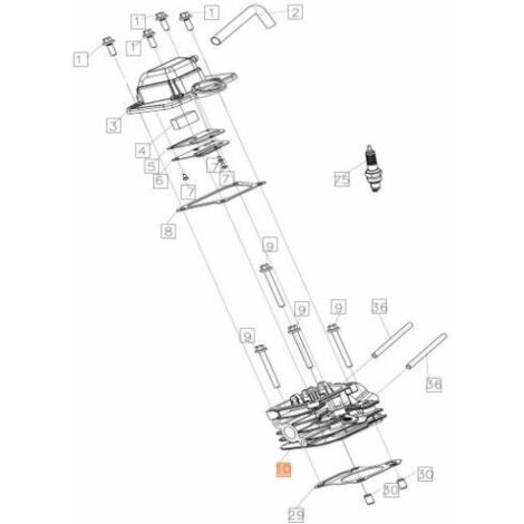 CYLINDRE D'ORIGINE EMAK L66152476