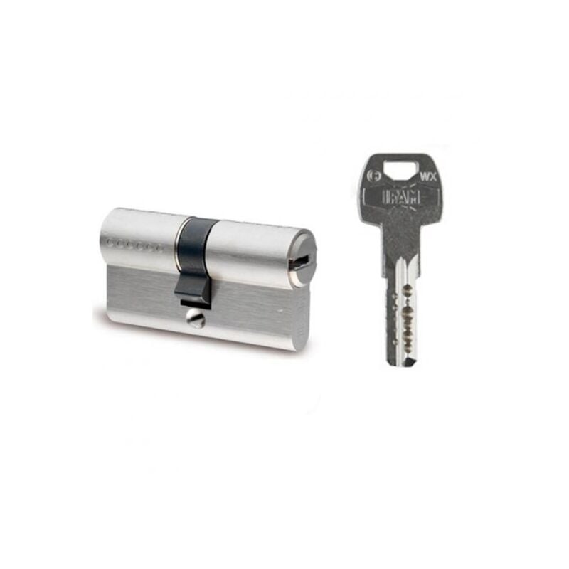 Cylindre profil euro wx Nickelé varié 40 x 50 (clé à modèle déposé) Ifam