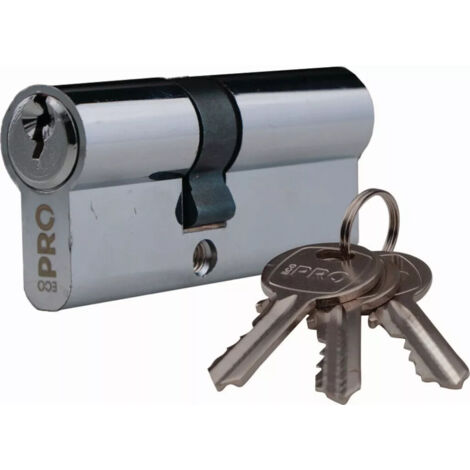 Cylindre double entrée 5 goupilles - série 7001 VACHETTE - S'entrouvrant - 30 x 30 - N° L04494