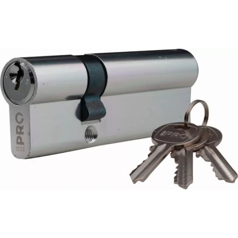 Cylindre double entrée 5 goupilles - série 7001 VACHETTE - S'entrouvrant - 30 x 30 - N° L08153