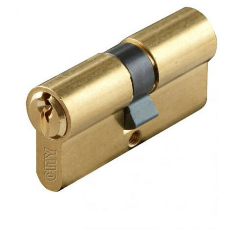 Cylindre double entrée 5G CITY sur numéro KCF001921 laiton - ISEO