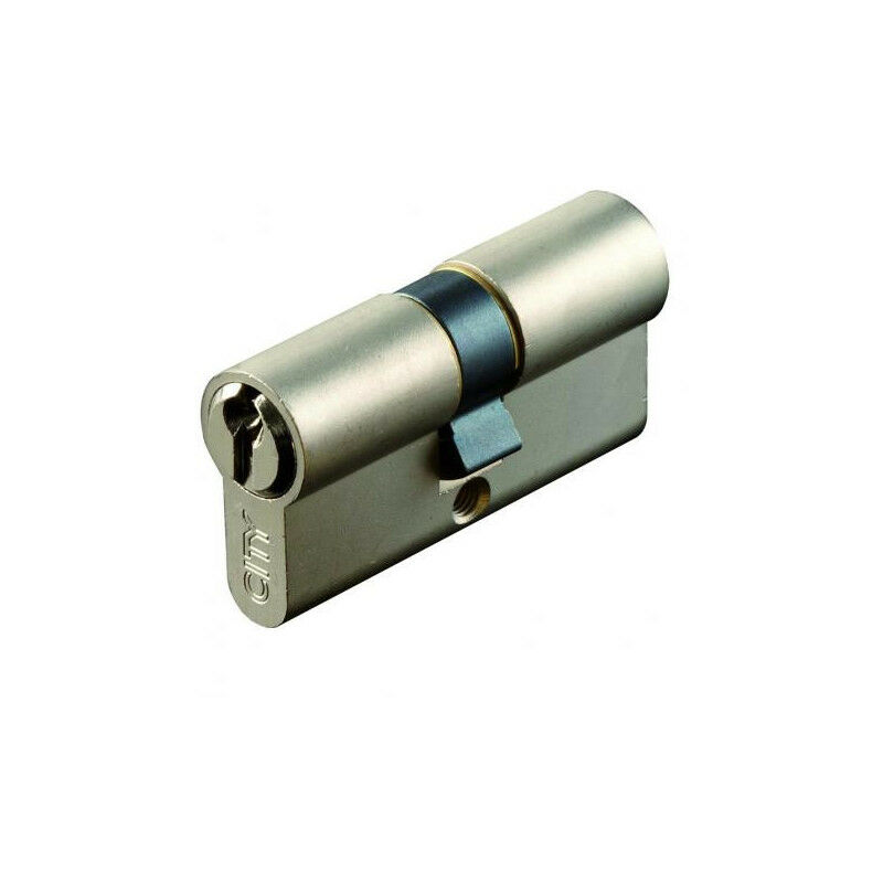 Cylindre double entrée 5G city sur numéro KCF001921 nickelé Argent n/a 30 mm 80 mm