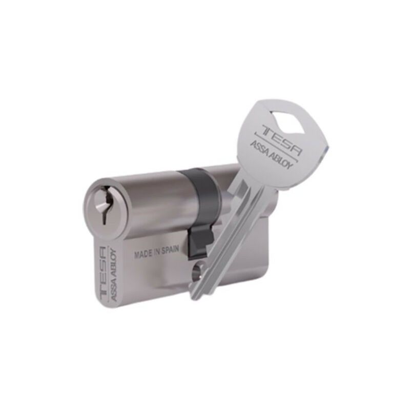 Cylindre double entrée tesa T5NG tryoo Argent n/a 60 mm 50 mm Nickelé Varié Cylindre double en
