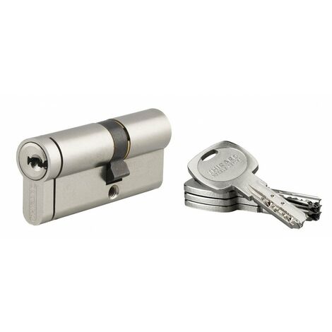 Thirard - Poignée de porte Picardie champagne trou de cylindre saillie réduite pour porte d'intérieur