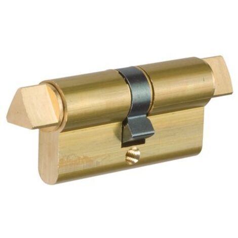 Thirard – Cylindre double 30 x 30 mm – Sorties 14 mm – Sécurité optimale pour accès rapide – Modèle triangle/triangle