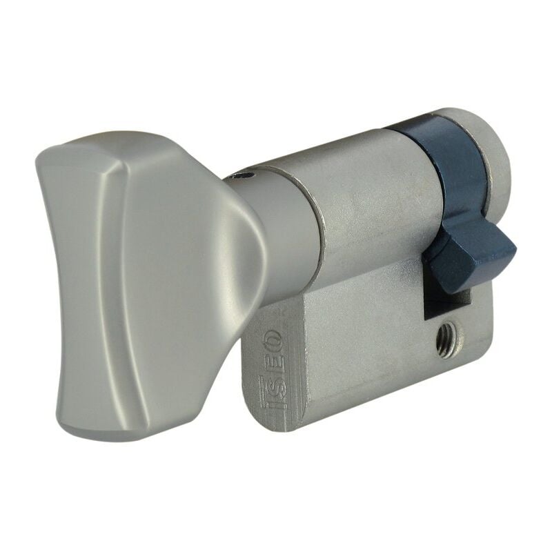 City - Demi-cylindre 5G - Iseo - Bouton plat - 30 x 10 mm