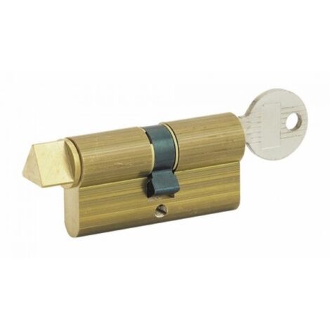 Cylindre européen pompier longueur 30X30mm et triangle de 14mm laiton - COUILLET - TE14053932