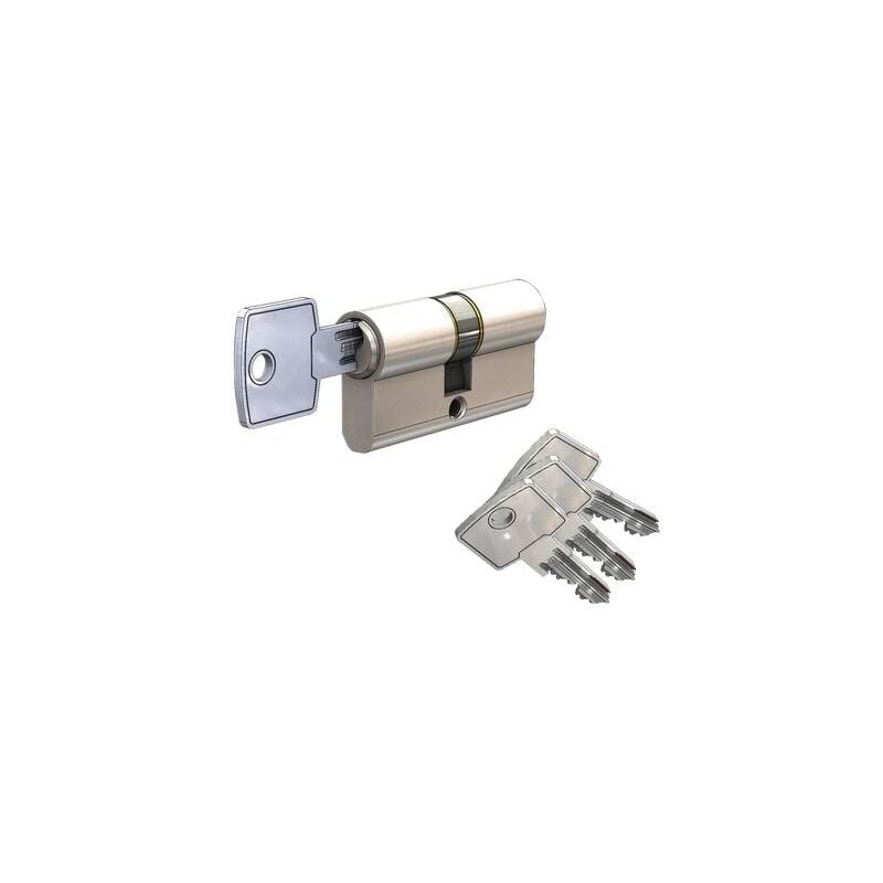 Cylindre européen T5-NG 2 entrees - varié - 30 x 70 mm Tesa Assa Abloy
