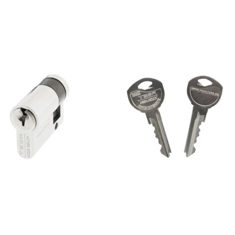 Cylindre européen T5-NG DEMI CYLINDRE - s'entrouvrant - 30 x 10 mm - TESA ASSA ABLOY