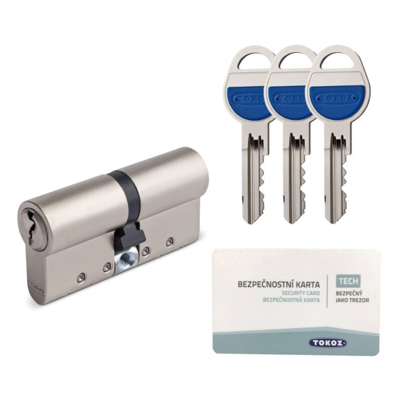 Cylindre haute sûreté Tokoz tech Dimensions - 30x30mm