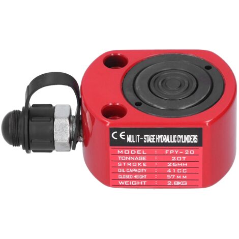 Cylindre hydraulique séparé Ultra fin pour accessoires de l'industrie électrique FPY-20 20T