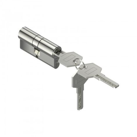 Cylindre laiton-inox pour environnement corrosif en 30 X 30 mm 3 clés - TIRARD SAS