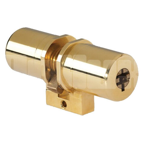 Cylindre monobloc 954 longueur 40x40mm en laiton double entrée - POLLUX – 954144