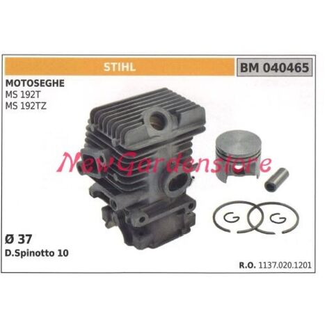 Cylindre piston STIHL moteur tronçonneuse MS 192T 192TZ 040465