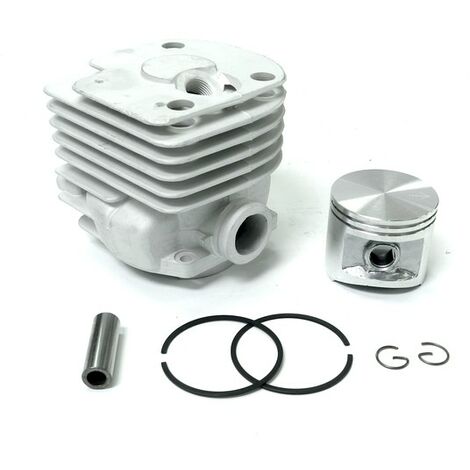 Cylindre piston tronçonneuse Husqvarna 362, 371XP, 372XP – Kit complet avec segments et clips – Compatible pour bois dur