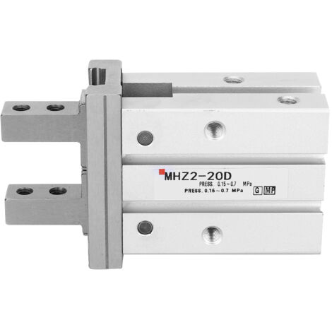 Cylindre Pneumatique à Double Effet en Alliage d'Aluminium MHZ2-20D, Alésage de 10mm