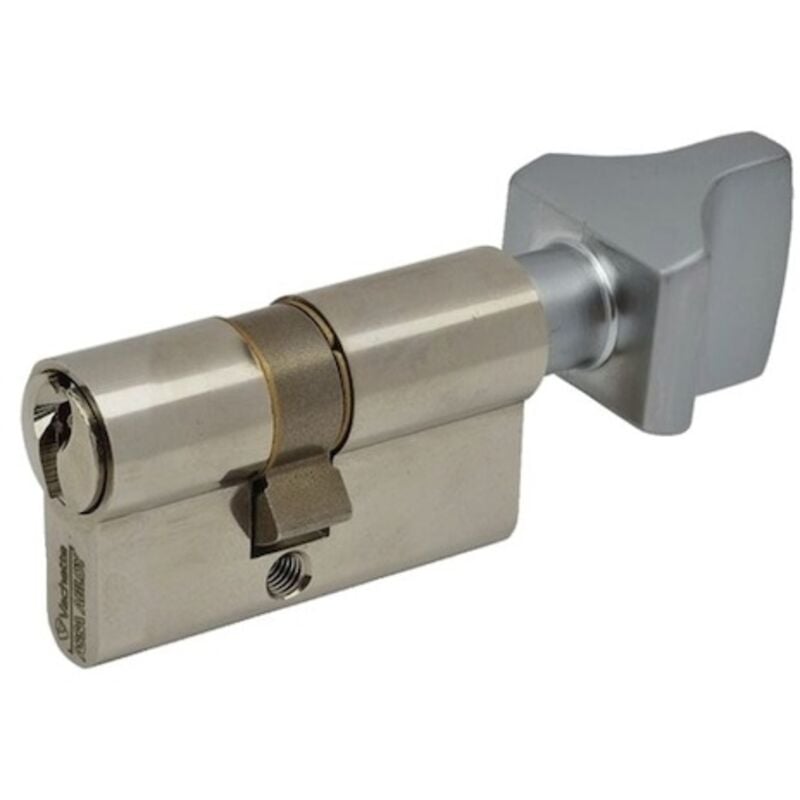 Cylindre européen 3000 first - varié - 30 x 30 - nickelé Vachette