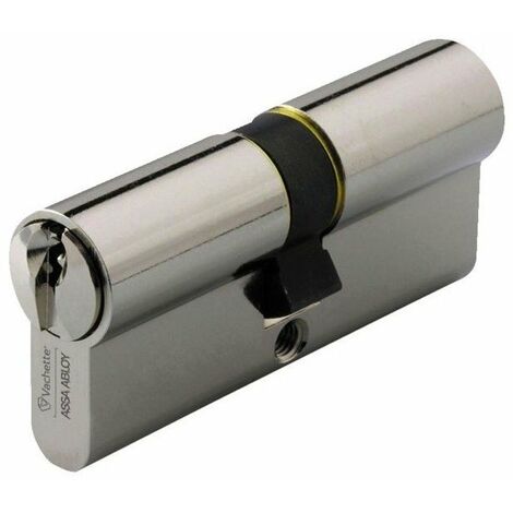 Cylindre Profile Serie Eco Nickele Double 30 X 35 Mm - 3 Cles