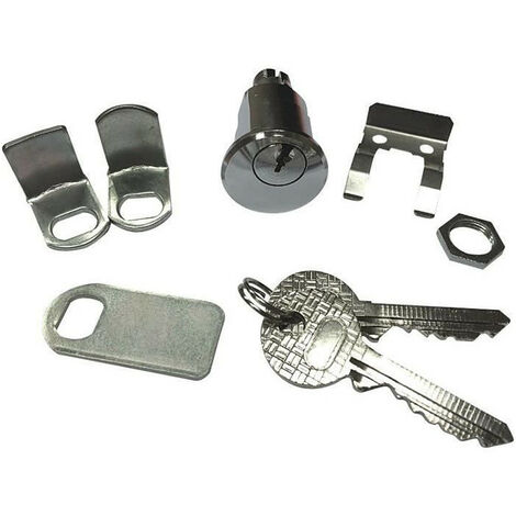 Cylindre PTT pour boîte aux lettres – Norme NF D 25404/405 – Épaisseur max 2mm – Inclus : 2 clés et 1 fourchette de fixation – Burg Wachter