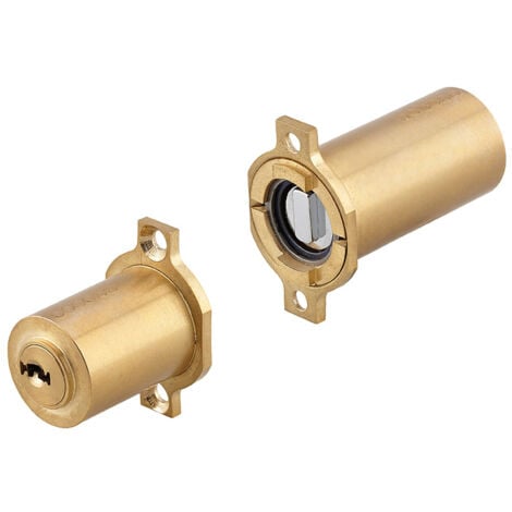 Cylindre rond adaptateur T2 FIC, 33x50mm, diamètre 26mm,  4 clés