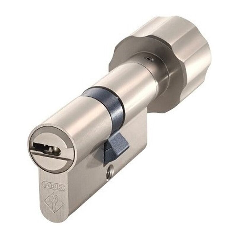 Cylindre serrure Abus Bravus 4000 à 45boutonx50 - Alu