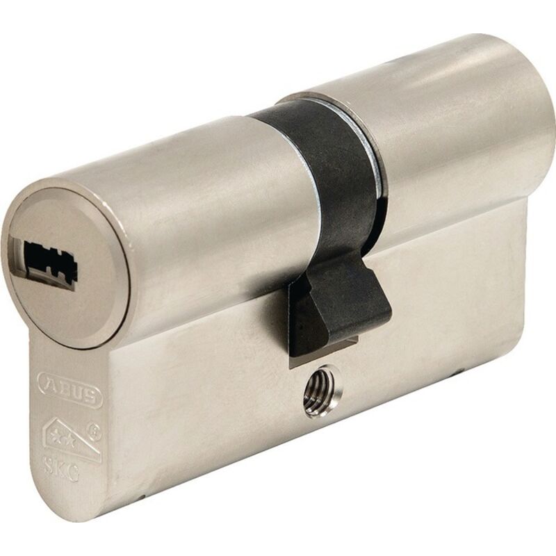 Cylindre serrure double EC660NP 50/55mm Fonction d'urgence et de danger des deux côtés Nbre 3 touches différentes. Abus