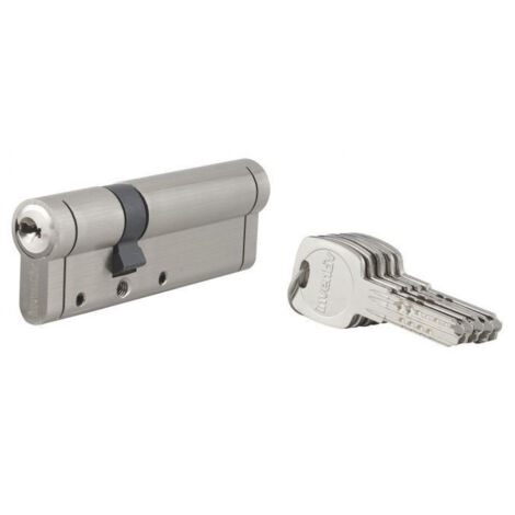 Cylindre Serrure Haute Sécurité INVENTIV - 5 Protections - L.30+60mm