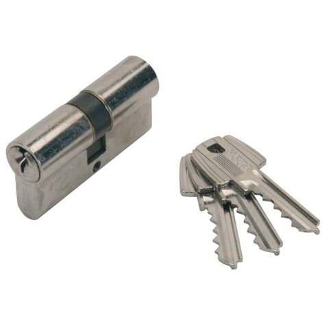 Cylindre TE5 30 x 50 Laiton Nickelé sur N° 68454B - TESA SA