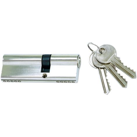 Cylindres de porte avec 3 clés