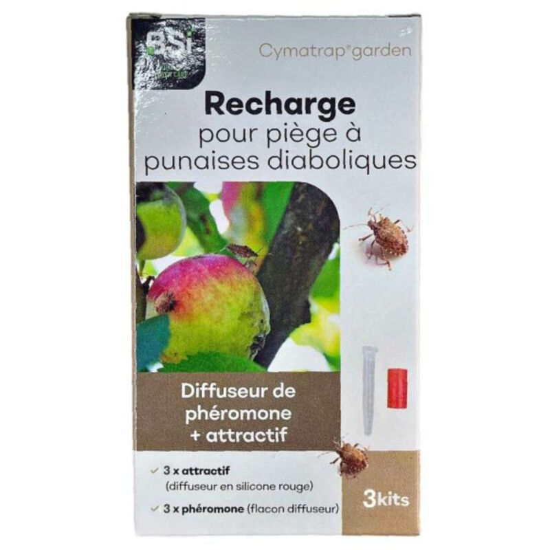 BSI - Cymatrap - Recharges pour piège à punaises diaboliques (3+3 x 8 semaines)