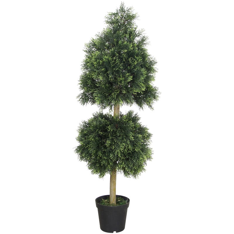 Cyprès Thuya Conifere Plante Arbre Artificielle 160cm Domaine Interne Decovego