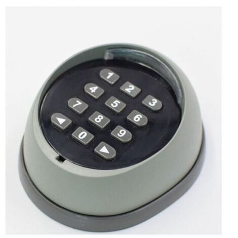 Cyslmuk – Clavier de contrôle d'accès étanche 433 MHz – Code roulant – Portée 50m extérieur – Dimensions 85x75x35mm – IP54 pour sécurité optimale