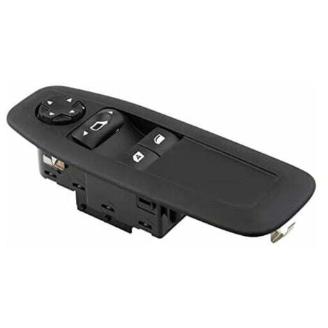 Cyslmuk – Interrupteur électrique pour vitres coulissantes pour Peugeot 208 (modèles 2015–2022) – Module principal d’alimentation – Haute sensibilité et longue durée de vie – Référence 96751127ZD