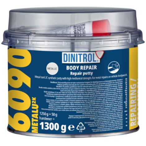 D-6090 Metalu Mastic polyester aluminium dur
