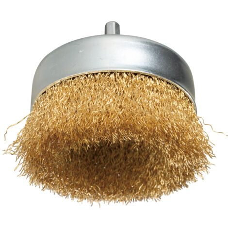 D-73645 Coupelle sertie en laiton pour 80 mm, 0,3 mm, trou de forage de 1/4