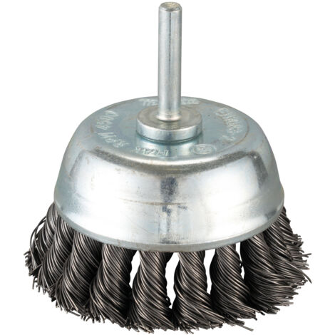 D-73807 Copa ondulada latonada para taladro 75 mm, 0,5 mm