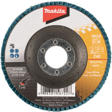 D-74186 Disque à lames 115 x 22,23 mm, Z40
