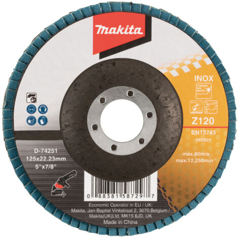 D-74251 Disque à lames 125 x 22,23 mm, Z120