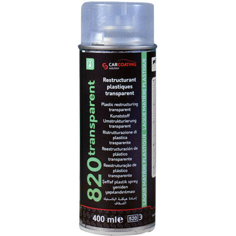 D-820 Restructurant plastiques - Transparent