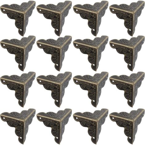 d angle m talliques vintage pour meubles lot de 50 petite