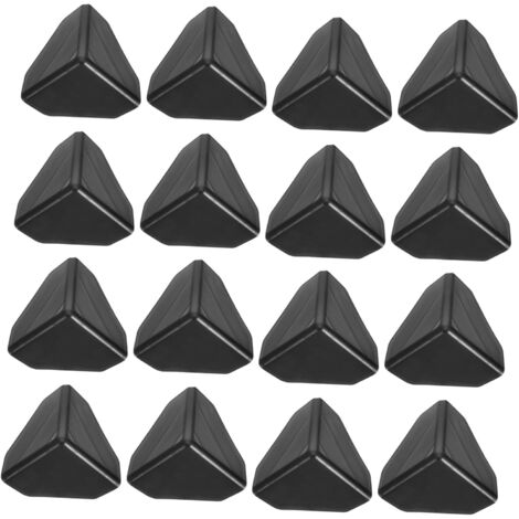 d angle pour meubles 55 mm noires coussin et housse d angle