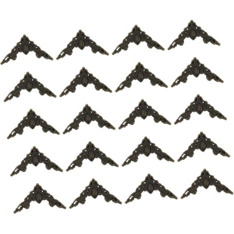 d angle r tro en alliage de zinc pour bo tes bijoux d