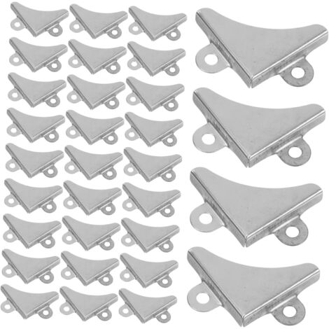 d angle triangulaires en m tal pour bo tes et cadres