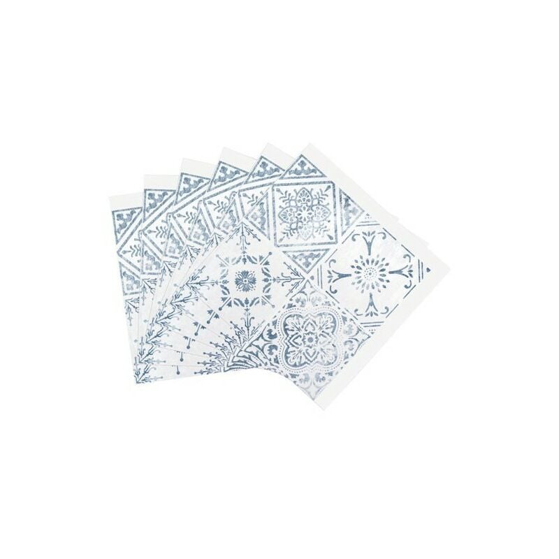 D-c-fix - Dalle murale 30,5 cm adhésive effet carreaux de ciment (lot de 6)