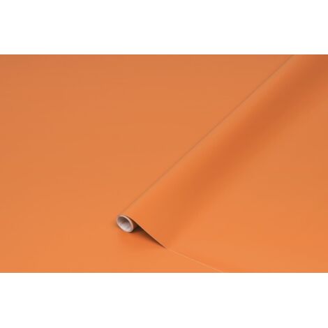 d-c-fix Pellicola Adesiva per mobili terracotta tinta unita opaca PVC plastica vinile impermeabile decorativa per cucina, armadio, porta carta rivestimento 45 cm x 2 m