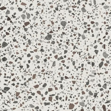 d-c-fix Piastrelle Adesive da Pavimento – Terrazzo effetto pietra terrazzo (Set 11 pz, 30x30cm) – piastrelle in PVC facili da pulire e tagliabili su misura