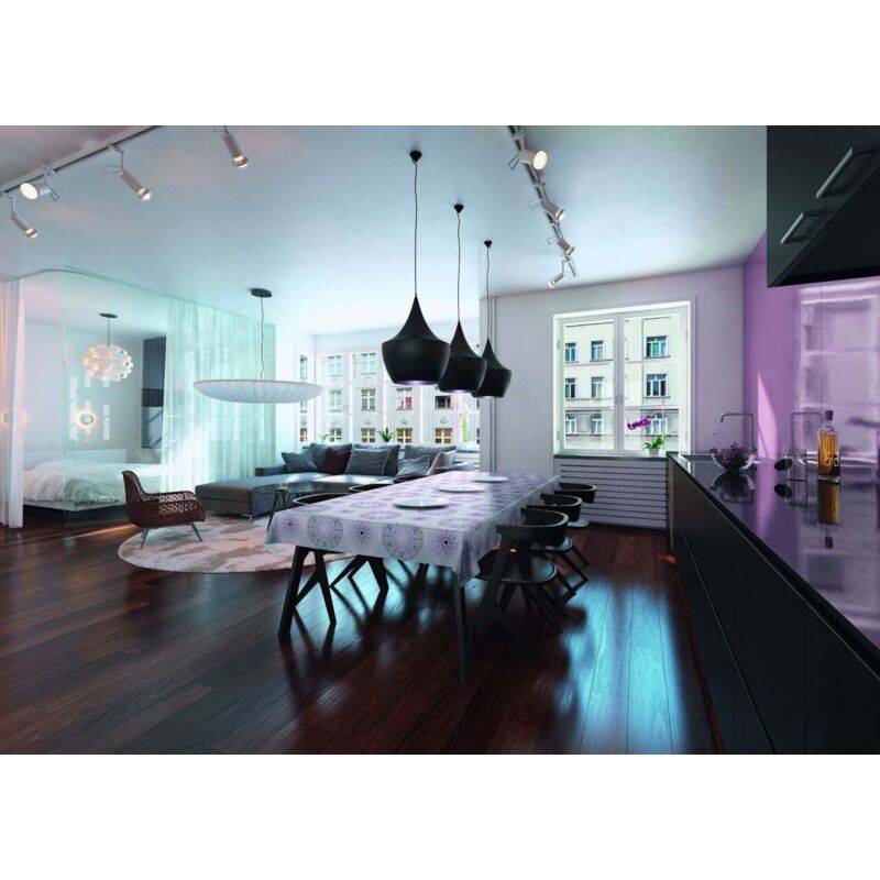 d-c-table® Tischdecke Monte Carlo Charlene 150 cm rund, grau Tischdecke