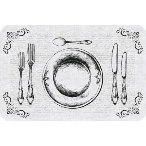 d-c-table® Tischset Rio Couvert 44 x 29 cm, weiß Tischset